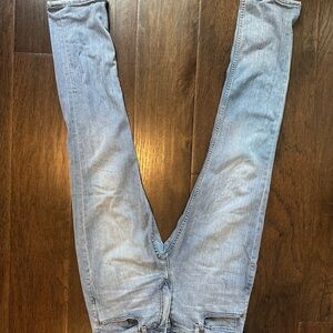 PAIGE Men's Skinny Jeans in Light Blue